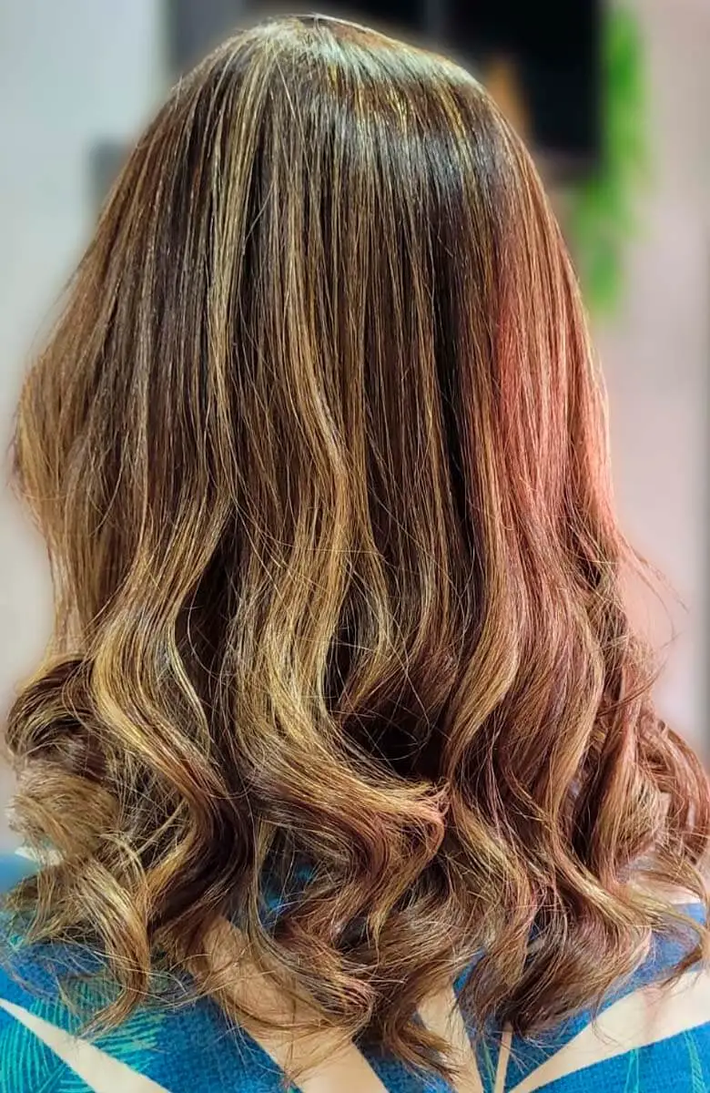 Cabelo após tratamento Graciele Espaço de Beleza e Estética