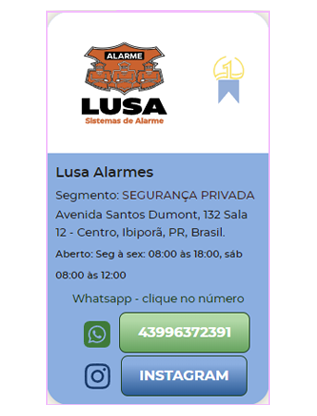 Card Pioneiro IBI-ON