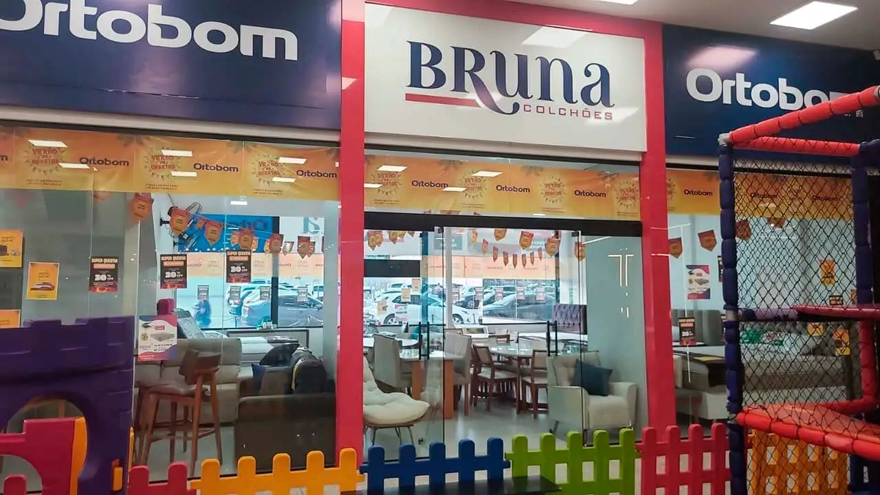 Faixada Bruna Colchões no IBI-ON