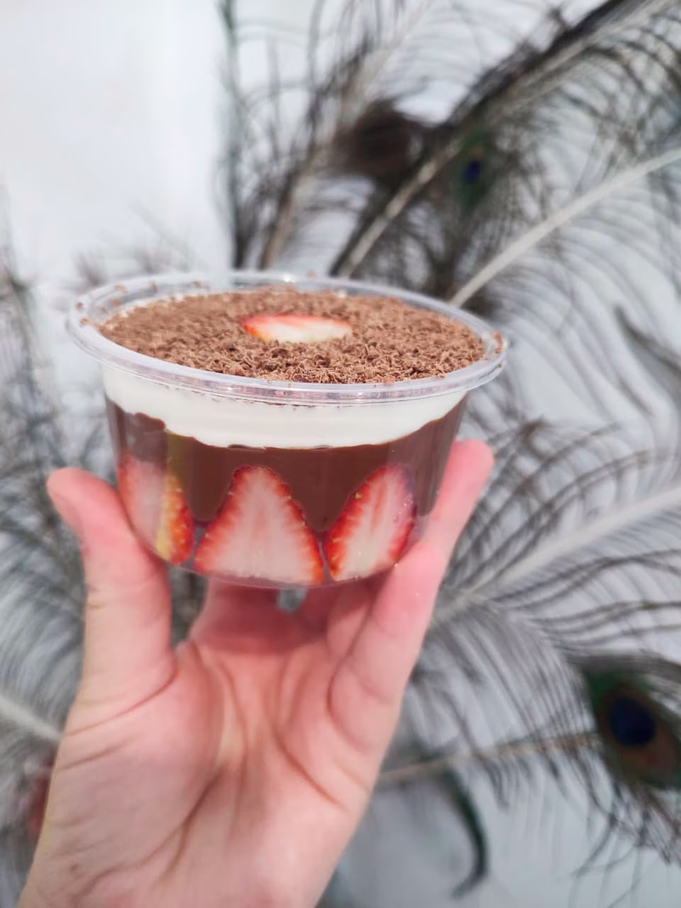Bolo de Pote com Morango Thais Doces e Bolos no IBI-ON